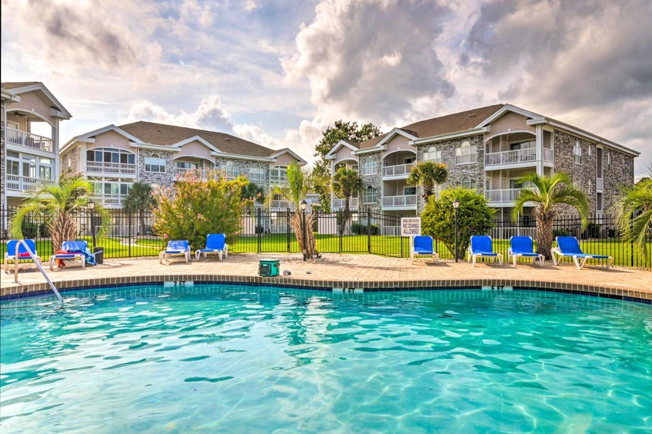 Bright Myrtle Beach Condo On Golf Course With Pool! Экстерьер фото